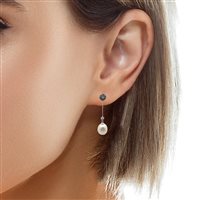 Pendientes Comete Mujer in Oro Perla ORP 539 - ORP 539